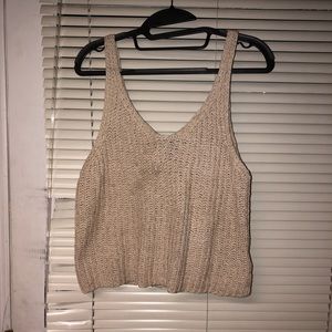 plain crochet crop top